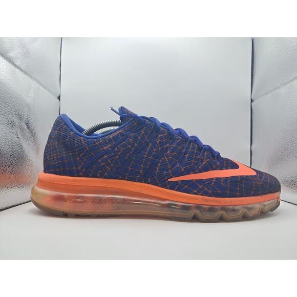 Size 10.5M | 12W - Nike Air Max 2016 Print Concord Total Crimson - 818135-402 - Picture 6 of 10